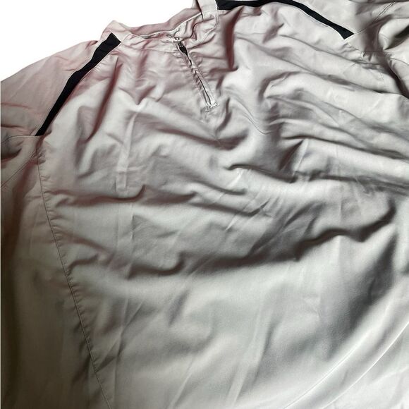 Badger Soorting Goods Men's grey shirt sleeved Windbreaker Jacket XXL - Picture 2 of 2
